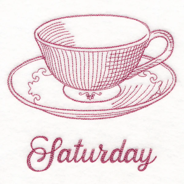Radiant Garden Teacup - Saturday - Image 3