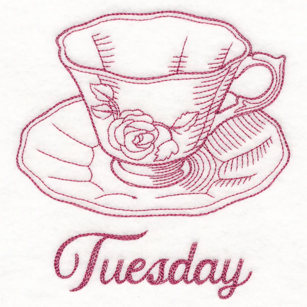 Radiant Garden Teacup - Tuesday - Image 3