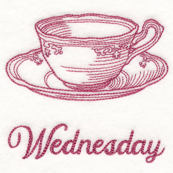 Radiant Garden Teacup - Wednesday - Image 2