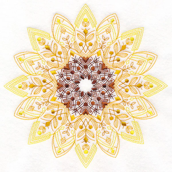 Radiant Sunflower Mandala - Image 2