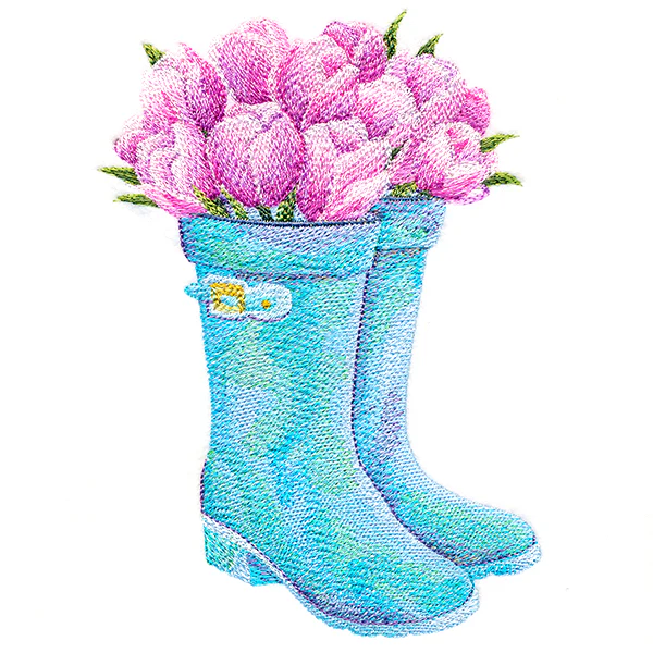 Rain Boots Bouquet - Image 5