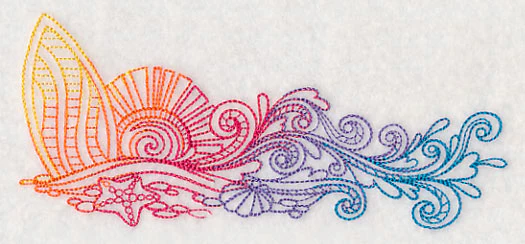 Rainbow Surfboard - Image 4