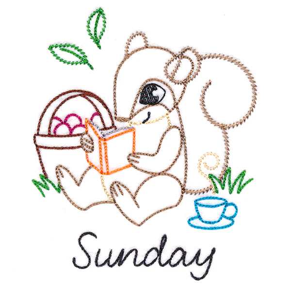 Reading Squirrel on Sunday - Image 5