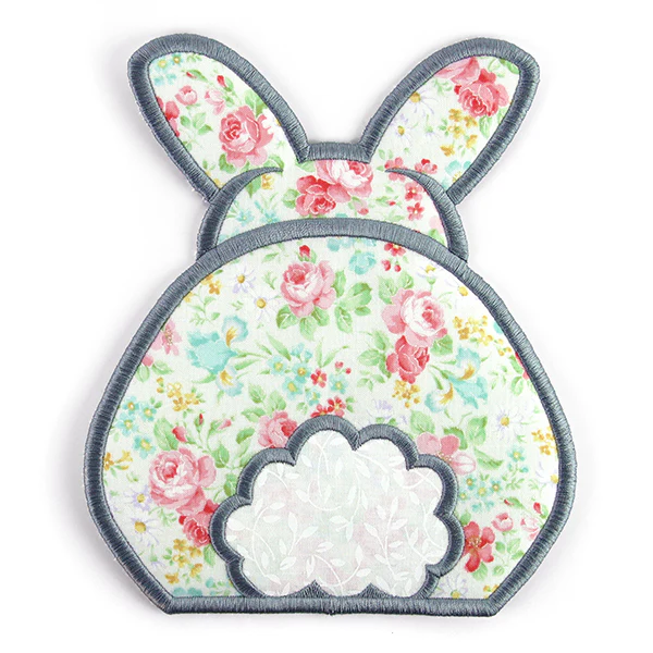 Rearview Bunny Trivet (In-the-Hoop) - Image 2