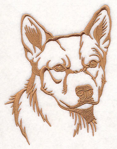 Red Heeler Silhouette - Image 2