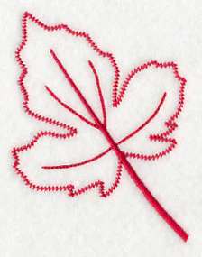 Red Maple Leaf (Vintage)