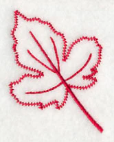 Red Maple Leaf (Vintage) - Image 2
