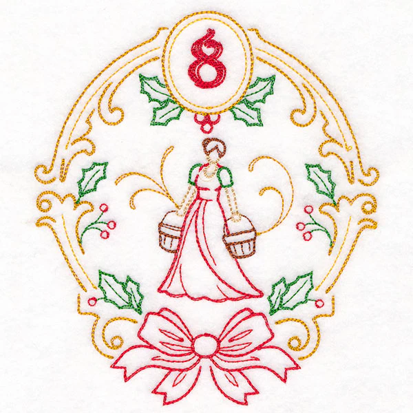 Regal 12 Days of Christmas - Eight Maids-a-Milking (Vintage) - Image 5