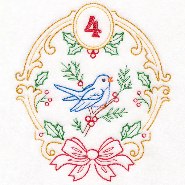 Regal 12 Days of Christmas - Four Calling Birds (Vintage) - Image 3