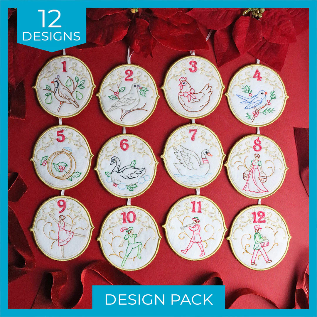Regal 12 Days of Christmas Ornaments Design Pack - Image 3