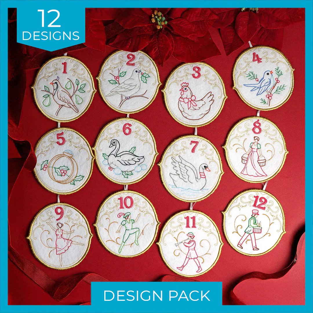 Regal 12 Days of Christmas Ornaments Design Pack - Image 4