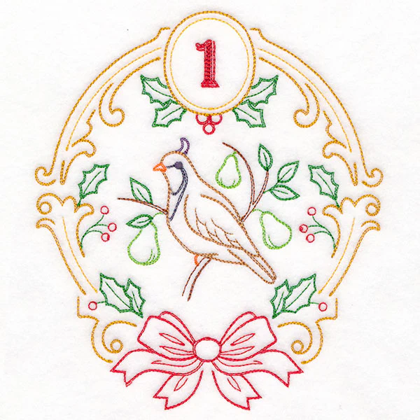 Regal 12 Days of Christmas - Partridge in a Pear Tree (Vintage) - Image 3