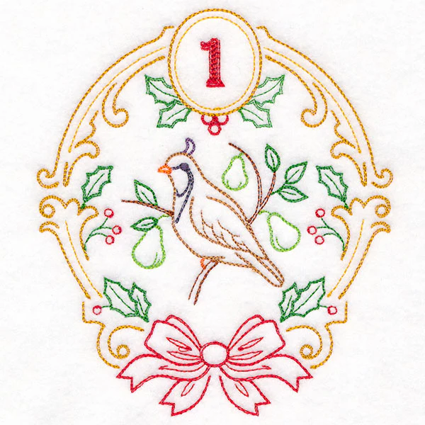Regal 12 Days of Christmas - Partridge in a Pear Tree (Vintage) - Image 5