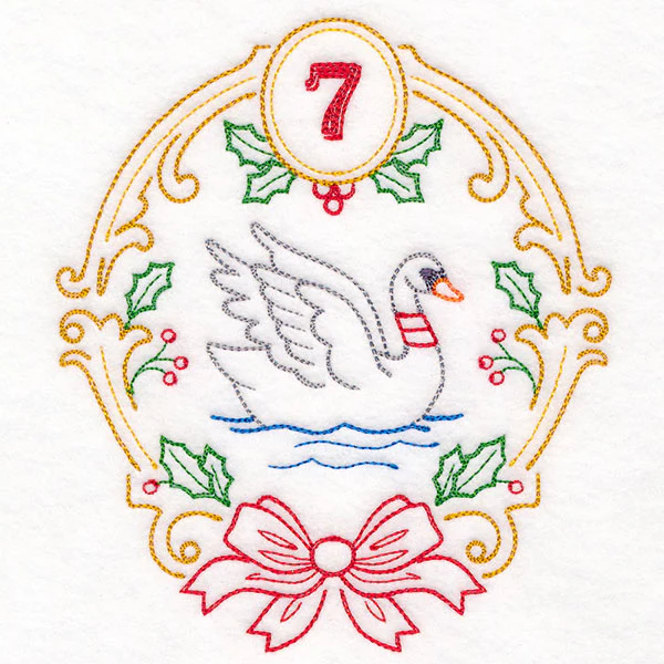 Regal 12 Days of Christmas - Seven Swans-a-Swimming (Vintage) - Image 5
