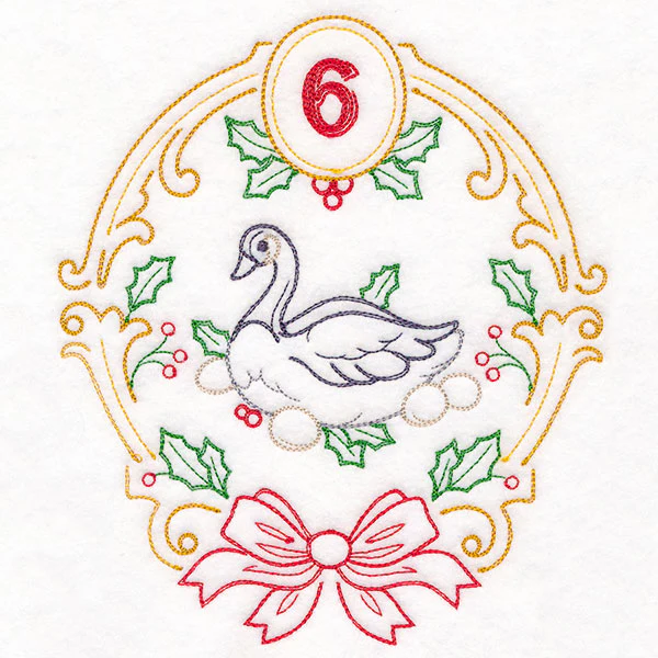 Regal 12 Days of Christmas - Six Geese-a-Laying (Vintage) - Image 3