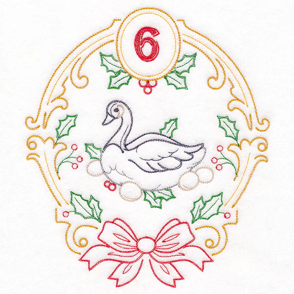 Regal 12 Days of Christmas - Six Geese-a-Laying (Vintage) - Image 7