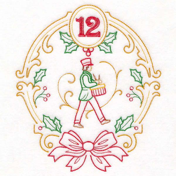 Regal 12 Days of Christmas - Twelve Drummers Drumming (Vintage) - Image 3