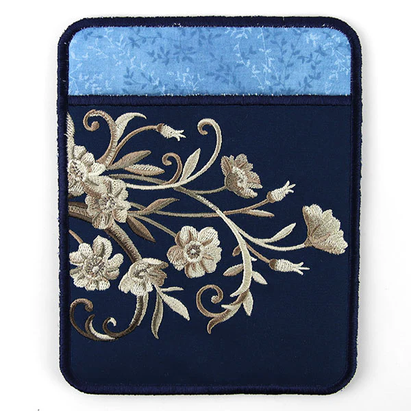 Regal Blooms Pot Holder (In-the-Hoop) - Image 3