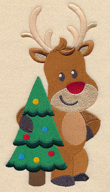 Reindeer and Christmas Tree - Image 4