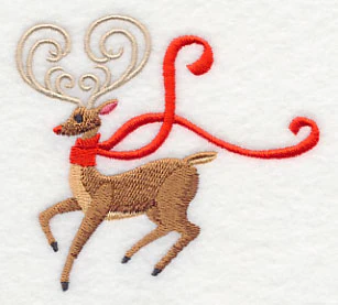 Reindeer and Scarf - Image 2