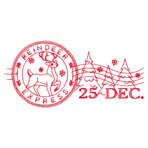 Reindeer Express Stamp - Image 4