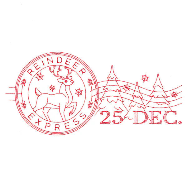 Reindeer Express Stamp - Image 6