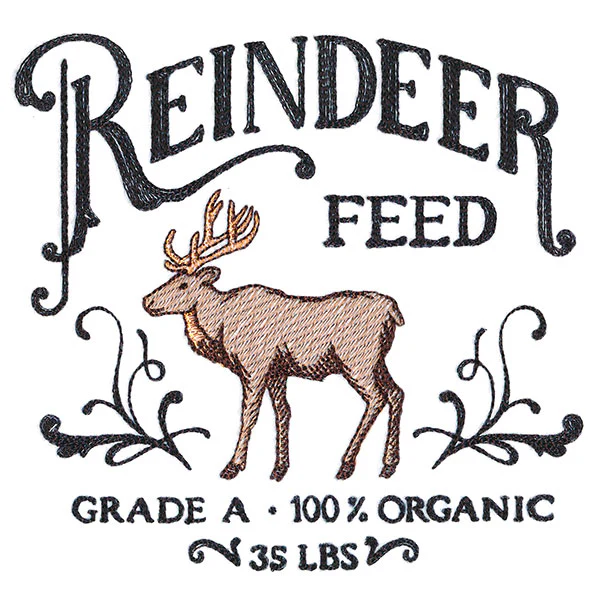 Reindeer Feed Market Sign - Image 4