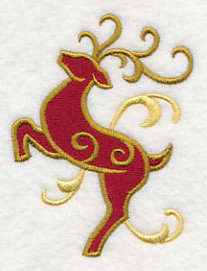 Reindeer Frolic Filigree - Image 3