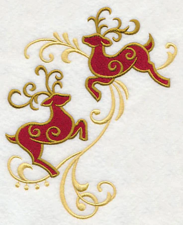 Reindeer Frolic Pair - Image 3