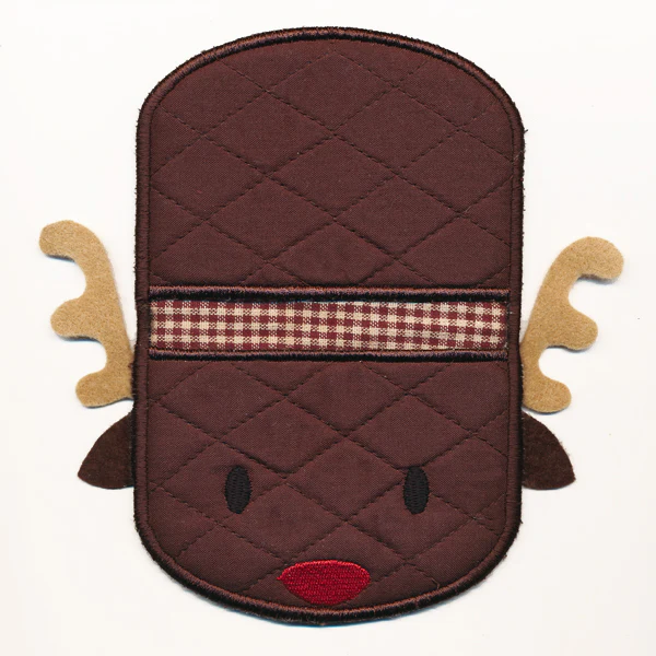 Reindeer Pot Holder (In-the-Hoop) - Image 2