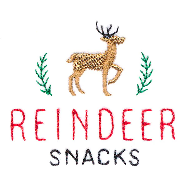 Reindeer Snacks Jar Topper - Image 3