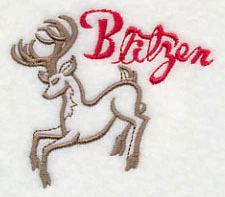 Reindeer Take Flight - Blitzen - Image 3