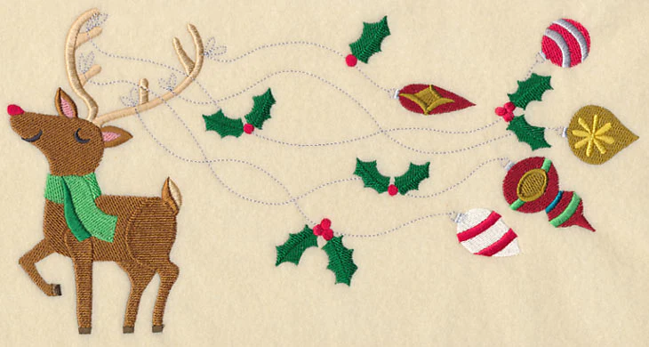 Reindeer with Ornaments - Image 2