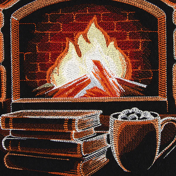 Relaxing Fireplace Scene - Image 11