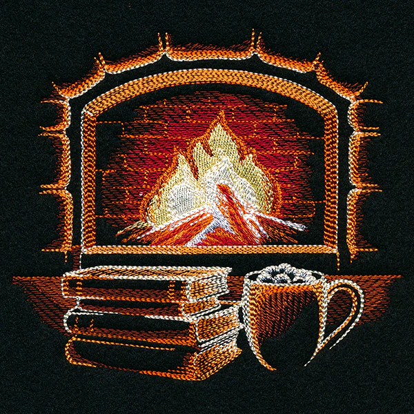 Relaxing Fireplace Scene - Image 7