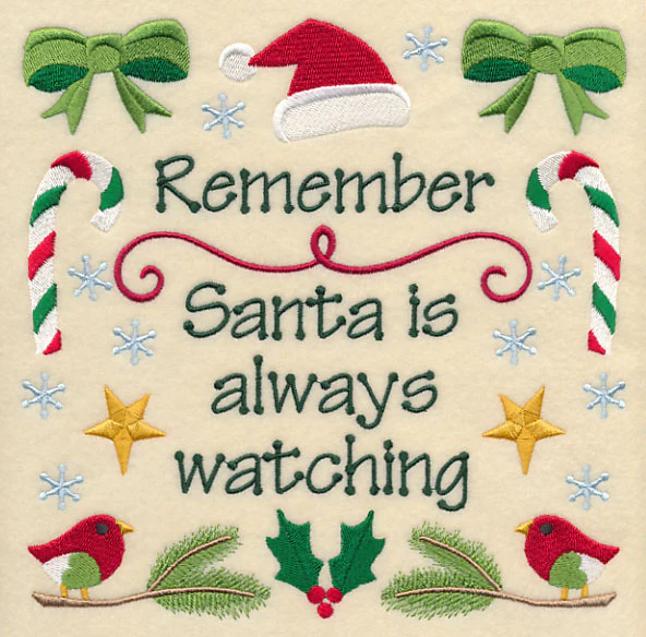 Remember Santa is Always Watching