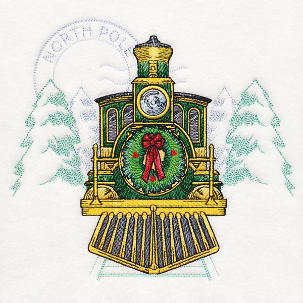 Retro Christmas Train - Image 7