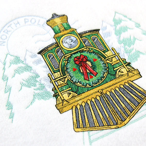 Retro Christmas Train - Image 8
