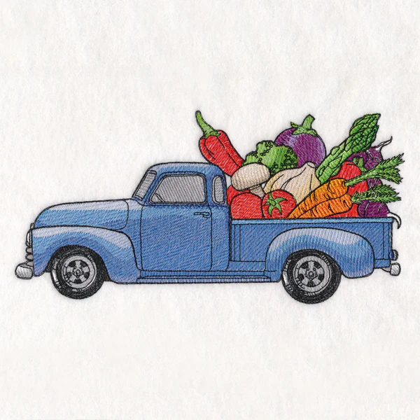 Retro Farmers Market Truck - Image 2