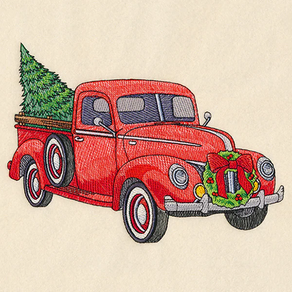 Retro Holiday Truck - Image 3