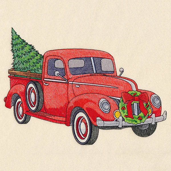 Retro Holiday Truck - Image 9
