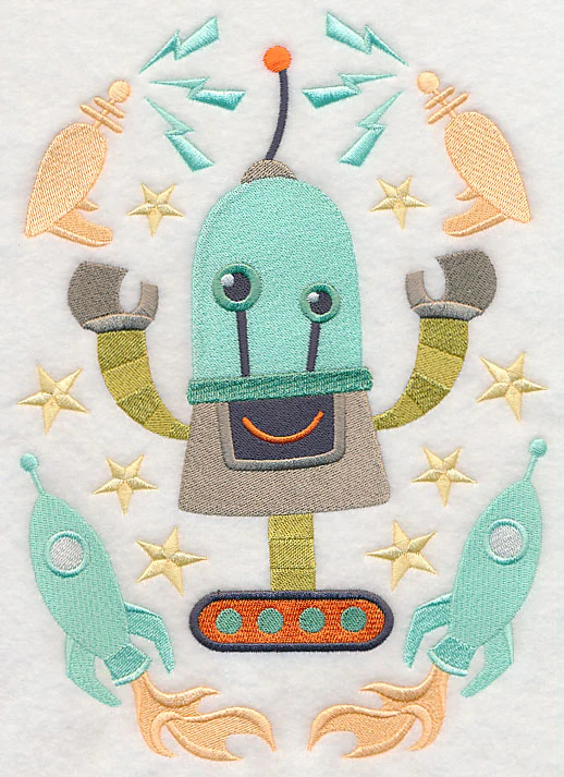 Retro Robot Roy
