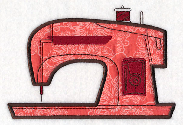 Retro Sewing Machine 1 (Applique) - Image 3