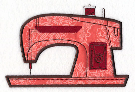 Retro Sewing Machine 1 (Applique) - Image 4