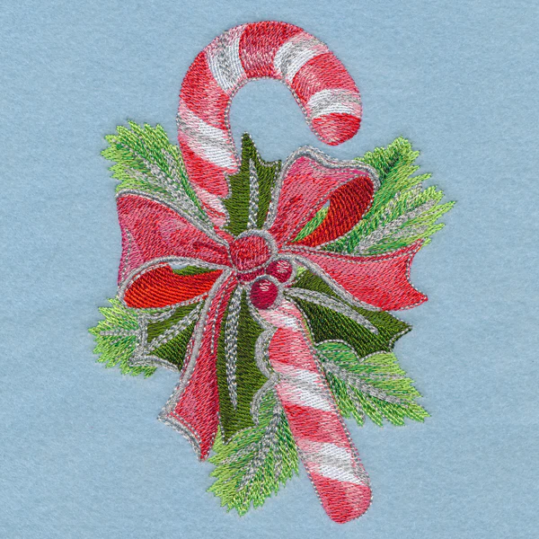 Retro Sparkle Christmas - Candy Cane - Image 3