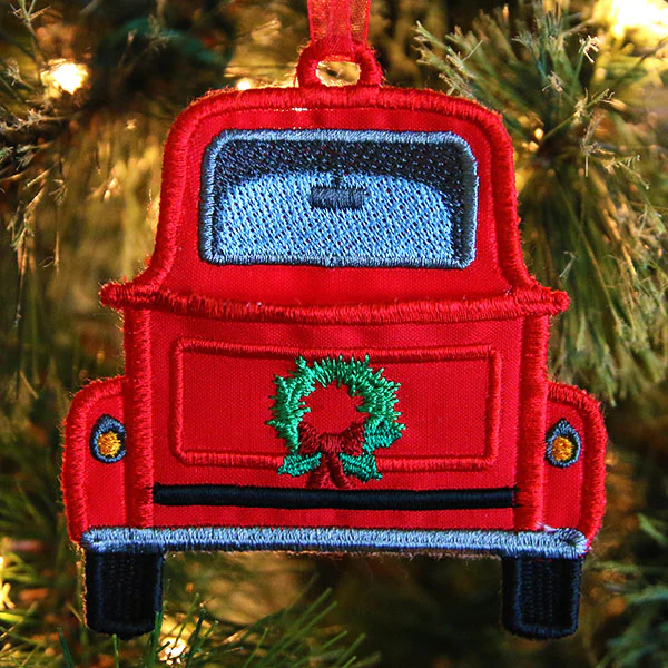 Retro Truck Gift Card Holder (In-the-Hoop) - Image 3