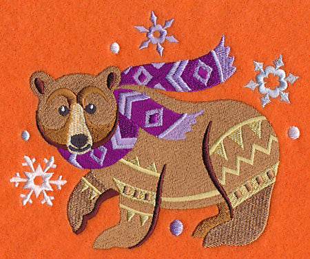 Retro Winter Bear - Image 4
