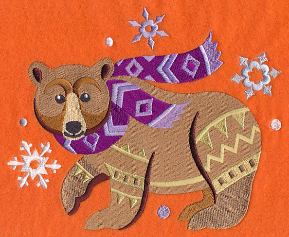 Retro Winter Bear - Image 6