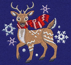 Retro Winter Deer - Image 5