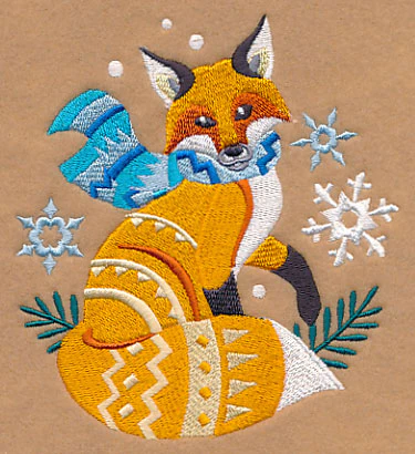 Retro Winter Fox - Image 4